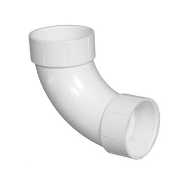 3" DWV PVC Long Sweep 1/4 Bend D304-030