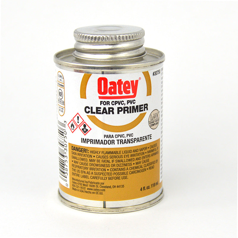 Oatey Clear Primer - 4 oz.