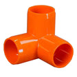 Orange 1/2" Furniture Fitting 3-way (FF-3W-005-ORANGE)