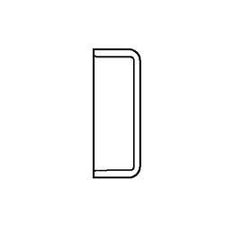 14" DWV PVC Cap - Socket 3747-140
