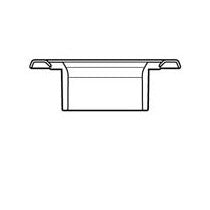 4" x 3" DWV PVC Flush Closet Flange w/ Adjustable Metal Ring P813-422