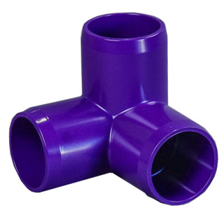 Collection Image for - Purple 1-1/4" Furniture Fitting 3-way (FF-3W-012-PURPLE)
