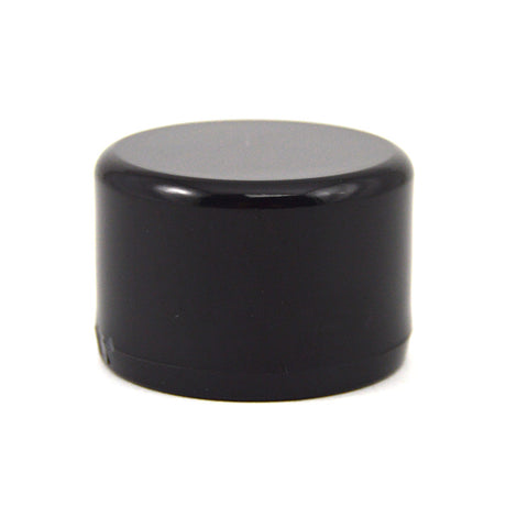 3/4" PVC Cap - Furniture Grade Black