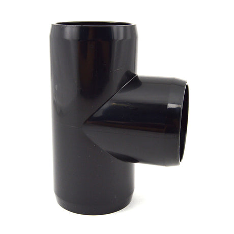1-1/2" Black PVC Tee FItting