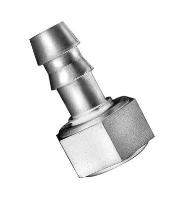 1/4” FNPT x 1/4” Nylon Hose Barb Insert Adapter
