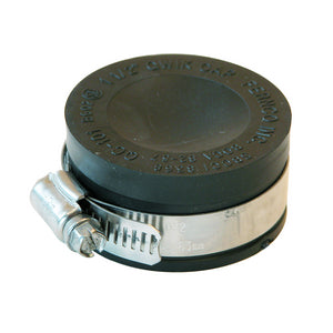 1-1/2" Fernco Flexible PVC Quick Cap (QC-101)