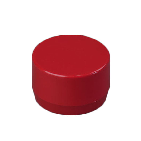 Red 2" Furniture Fitting End Cap (FF-CP-020-RED)