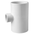 2" x 2" x 1" Schedule 40 PVC Reducing Tee - Socket x Socket x Socket (401-249)