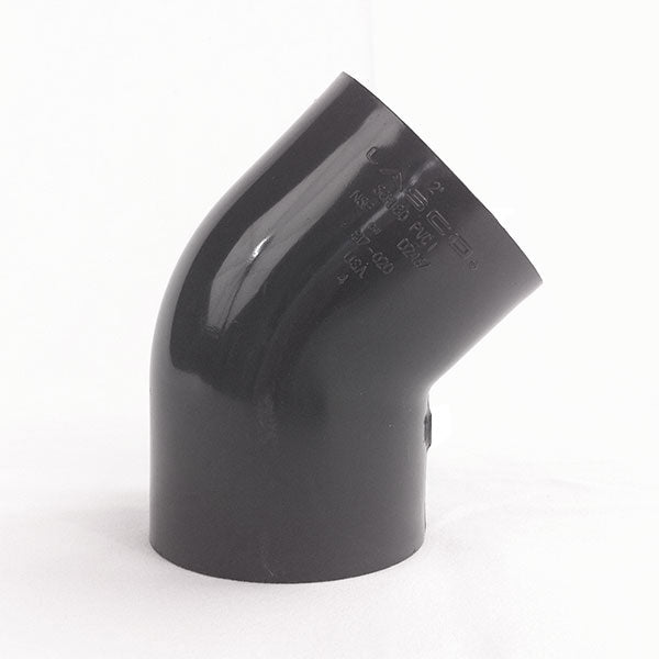 1-1/2" Schedule 80 PVC 45 Elbow 817-015