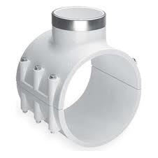 12" x 4" Schedule 40 PVC Saddle Clamp 466E-664