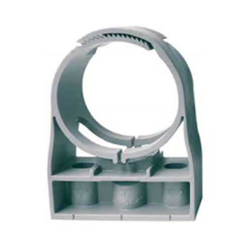 3" IPS CLIC® Light Gray Pipe Clamp