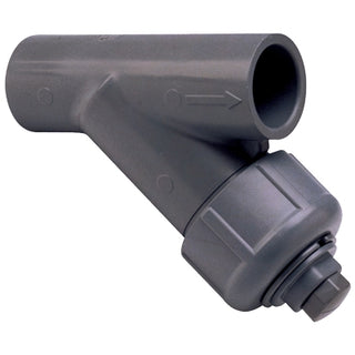 Collection Image for - Gray PVC Industrial Y-Strainer
