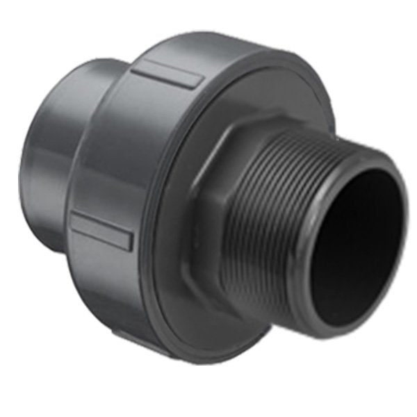1/2" PVC UNION 2000 SOCXMPT EPDM