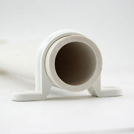 No Chafe Design - Holds pipe off the wall
