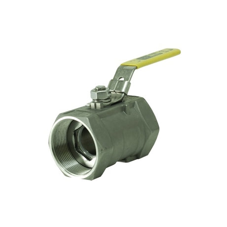 Flo-Tite 1 Piece SS Ball Valve - Threaded
