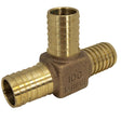 Boshart 1" Bronze Insert Tee, Lead Free (TE-100NL) -1