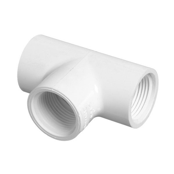 1-1/4" Sch 40 PVC Tee Fipt 405-012