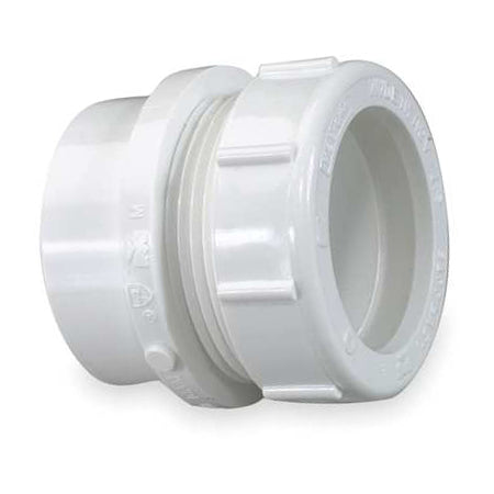 1-1/4" DWV PVC Trap Adapter - Male SP x SJ D113-012