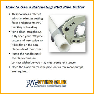 How to use PVC Pipe Cutting Tool