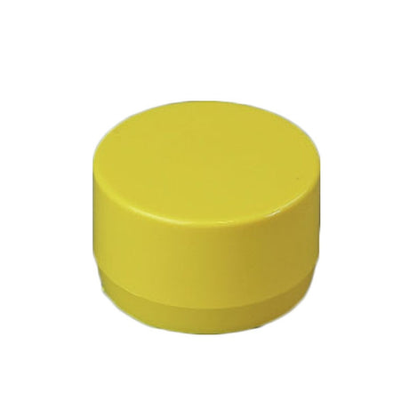 Yellow 2" Furniture Fitting End Cap (FF-CP-020-YELLOW)