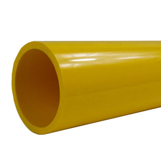 Collection Image for - 2" Yellow Sch 40 Furniture Grade Pipe - 5ft (FF-5FT-020-YELLOW)